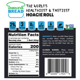 2 Bags of UnbelievaHoagies - High Protein, Low-Carb 8" Hoagie Rolls (8 Total Hoagies)