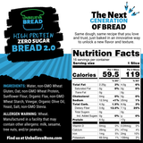 UnbelievaBread 2.0 The Next Generation - One High Protein, Low-Carb Bread Loaf