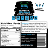 UnbelievaBagels - 2 Bags High Protein, Low-Carb Bagels (8 Total Bagels)