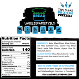 UnbelievaPretzels - High Protein, Low-Carb Pretzels (4 Per Bag)