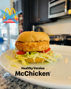 Healthy, High Protein, Low-Carb McChicken Sandwich Recipe