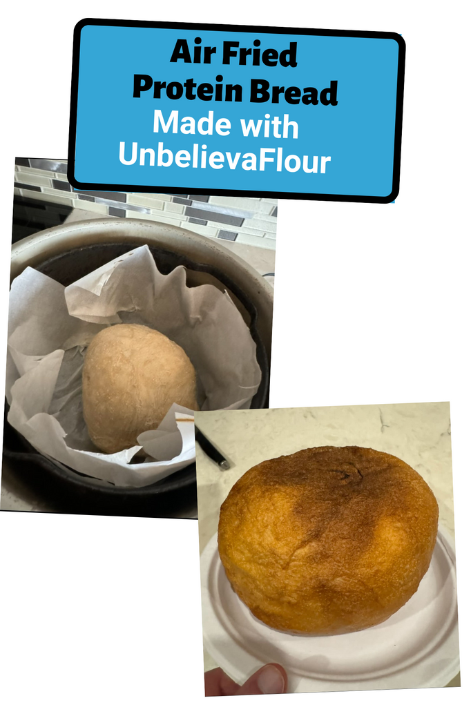 High Protein, Low-Carb Air Fryer Bread Loaf Recipe