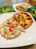 2 Bags UnbelievaFlatbread - High Protein, Low-Carb Flatbread (6 Crusts)