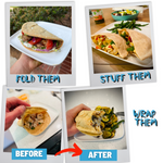 2 Bags of UnbelievaPitas - High Protein, Low-Carb Pitas (6 Breads)