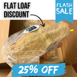 Flat UnbelievaBread - One High Protein, Low-Carb Sliced Bread Loaf