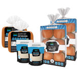 Summer Cookout Bundle - 2 Bags Each Original UnbelievaBuns, Hot Dog Buns, UnbelievaFlour